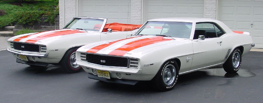 1969 Camaro Z10 and Pace Car