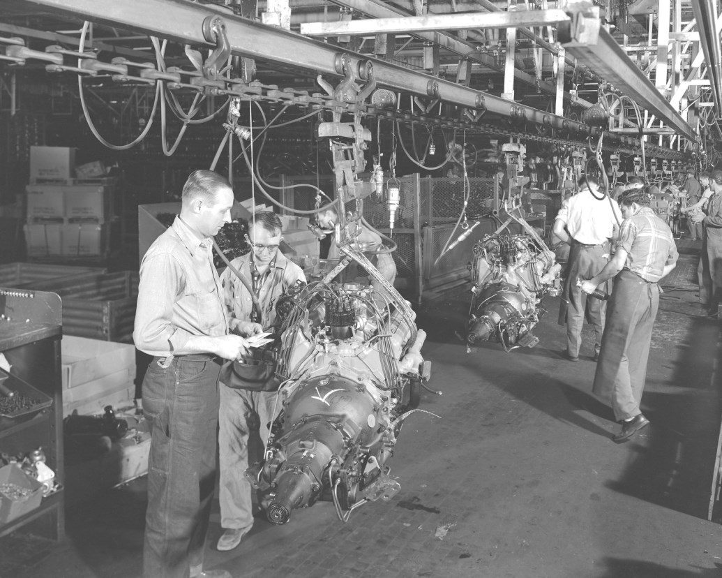 Engine Dress Line 1955