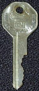 1967 GM Primary Key - Side 1