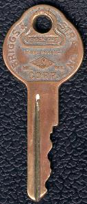 1936 GM Secondary Key - Side 1