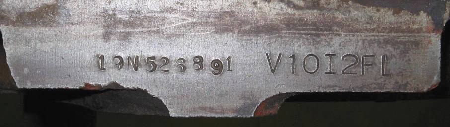 How do you decode a Chevy block code?