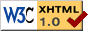 XHTML 1.0 Validated!