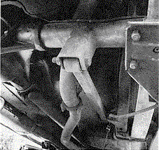 Close-up of Rectangular Radius Rod