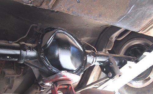 Round Radius Rod as Installed