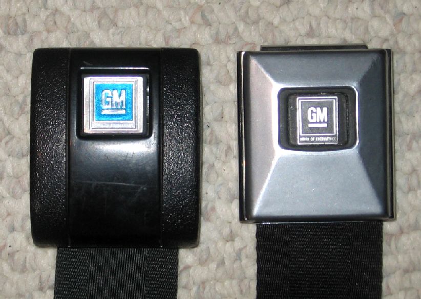 Seat Belt Clip Set for Bucket Seats front/rear 68-69 and some 70 A-/B