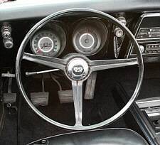 1967 1967 Standard Steering Wheel with "SS-350" horn cap