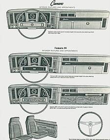 Page 7 of the 1969 Camaro Dealer Sales Album