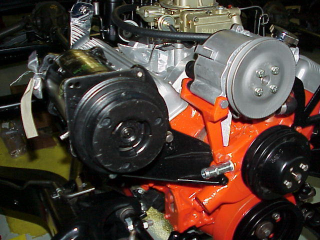 Engine with AC and A.I.R